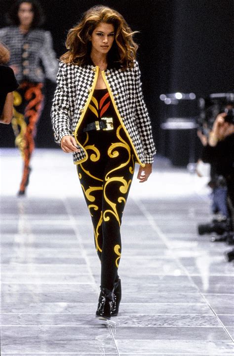 versace designs 1990s|Versace style 1990s.